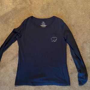 Ivory Ella navy blue long sleeve